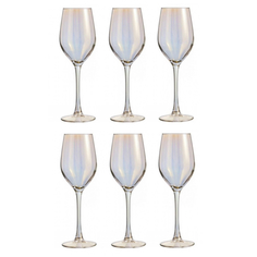 Набор бокалов Luminarc Селест для вина 6шт V-350мл золотистый хамелеон