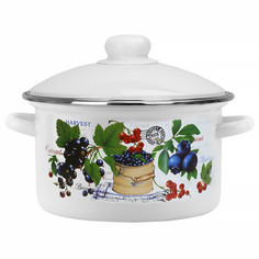 Кастрюля Эмаль Магнитогорск 2,0л 01-1610/4М-Ягодный сезон