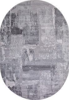 Ковер турецкий AkTs 240x340 см серый
