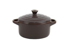 Форма для запекания ,жульенница, горшочек для духовки, керамический 230мл 571BR No Brand