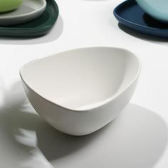 Миска нестандартной формы «Белая», 15,5 х 14 см Дорого внимание