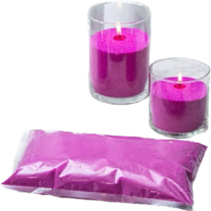Воск гранулированный для насыпных свечей Candle-magic розовый 300 г