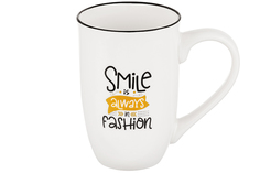 Кружка Elan Gallery Smile is always in fashion NEW BONE 535 мл 14х9х13,3 см