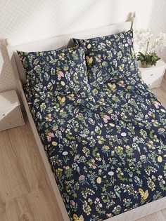 Простынь на резинке Сказка "Ботаника" 160х200 см