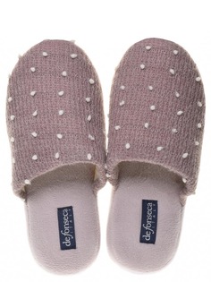 Тапочки женские de fonseca ROMA TOP I W734R2 розовые 36-37 RU