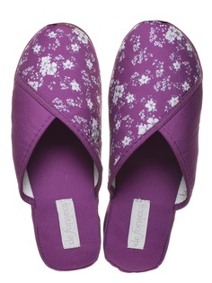 Тапочки женские de fonseca PALERMO W402 фиолетовые 37 RU