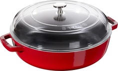 Сотейник Staub 3,2 л красный