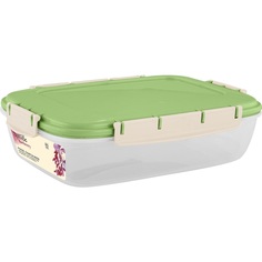Контейнер для продуктов Sugar&Spice Barberry, 1,3л прямоугольный фисташка, 1538921