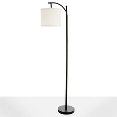 Торшер 19125/1BK E27 40Вт черный 28х28х159 см No Brand