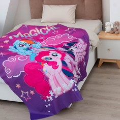 Плед "My Little Pony" 1,5 сп, 140х210 см, 100% п/э No Brand