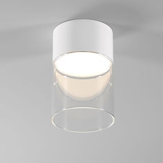 Потолочный светодиодный светильник Elektrostandard Lumen 25047/LED 4000К белый прозрачный