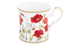 Кружка Elan Gallery 170 мл 10,5х8х7,5 см Маки