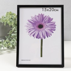 Фоторамка пластик Lida 15х20 см чёрный No Brand
