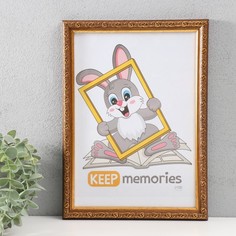 Фоторамка Keep memories Винтаж 21х30 см, бук No Brand