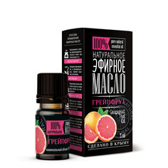 Эфирное масло "Крымские масла" ГРЕЙПФРУТ, 5 мл