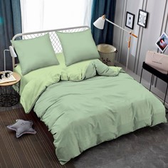 Комплект постельного белья Amore Mio двуспальный нав.70x70