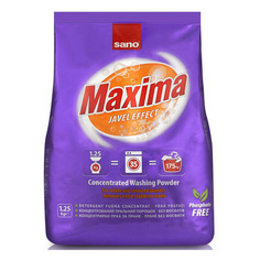 Порошок стиральный Sano Maxima Javel концентрат 35 стирок 1,25 кг