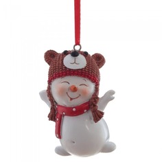Фигурка Снеговик 6 х 4 х 7 см No Brand
