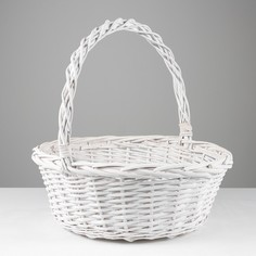 Корзина, 50 х 18/50 см, лоза No Brand
