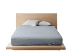 Простыня на резинке поплин гл/кр "Ночь Нежна" Грей, 160 х 200 АЛЬФА ТРЕЙД ООО