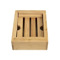 Мыльница для ванной комнаты, для кухни Wood бамбук Аквалиния