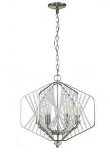 Подвесная люстра Indigo Ballo 12004/6P Nickel V000276, Никель, E14