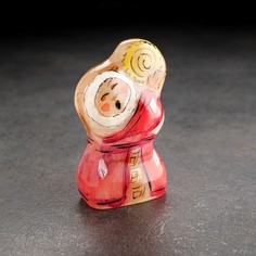 Сувенир "Шаманка с бубном", селенит No Brand