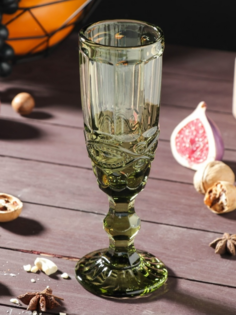 Набор фужеров для шампанского Lenardi 6шт стекло 170мл 588-444