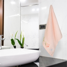 Полотенце махровое WELLNESS, РОЗА_1-72, 34x76