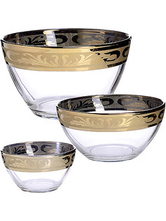 Набор салатников 3шт стекло MS1326+1425+1322-01 No Brand