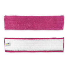 Моп Karcher из микроволокна с коротким ворсом с липучкой красный 60 см