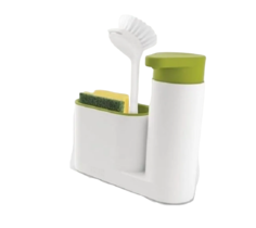 Кухонный органайзер с дозатором для мыла Sink TS механический 2 в 1 No Brand