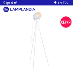 Торшер Lamplandia L1595 GENT WHITE E27 1 40Вт