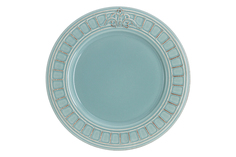 Тарелка обеденная Venice голубой 25,5 см Matceramica MC-G867900284D0196