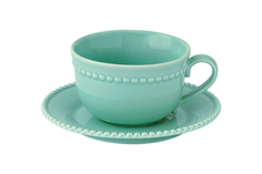 Чашка с блюдцем Tiffany морская волна 0,11 л Easy Life EL-R2705/TIFA