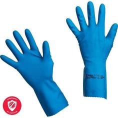 Перчатки латексные Vileda MultiPurpose, синие, размер 8 (М), 1 пара (100753), 10 уп