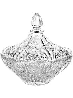 Конфетница стеклянная 18,5х18см 241203W No Brand