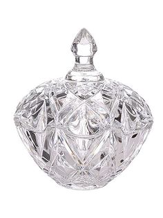 Конфетница стеклянная 20см 90015001 No Brand
