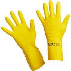 Перчатки латексные Vileda MultiPurpose, желтые, размер 9 (L) 1 пара (100760), 10 уп