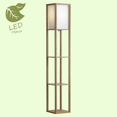 Торшер LUSSOLE Деревянный WOODRUFF GRLSP-0332 Lussole