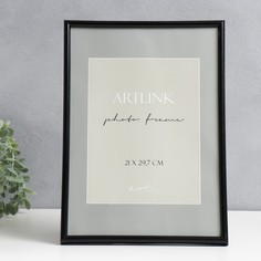 Фоторамка пластик "Decoline" 21х29,7 см, чёрный No Brand