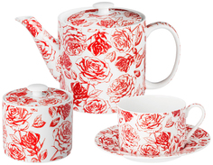Чайный сервиз Roses на 6 персон 14 предметов Lefard