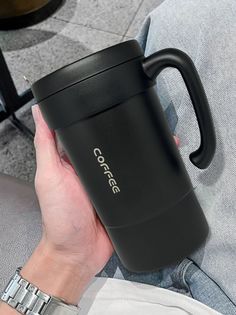 Кружка для кофе с крышкой No Brand