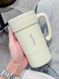 Кружка для кофе с крышкой No Brand