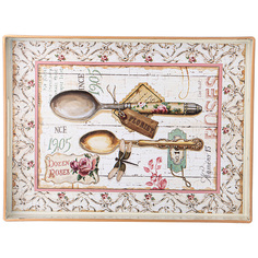 Поднос старинный Lefard Прованс 40х30х4 см