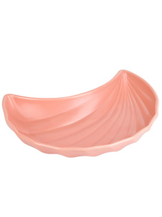 Тарелка фигурная Nouvelle Fresh Taste Pink фарфоровая 23х13х4 см 1730240