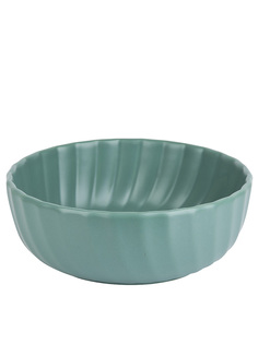 Салатник 21x21x7,5 см фарфоровый Nouvelle Fresh Taste Dark green 1730287