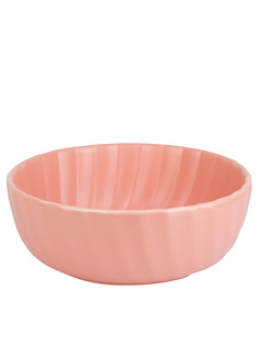 Салатник 21x21x7,5 см фарфоровый Nouvelle Fresh Taste Pink 1730237