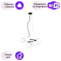 815057 Подвесная люстра Lightstar с поддержкой Алисы, Globo (MD9502/5A)