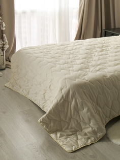 Одеяло стеганное Евро, теплое всесезонное, Овечья шерсть, 200х220 см, 300 гр/м2 Baby Nice